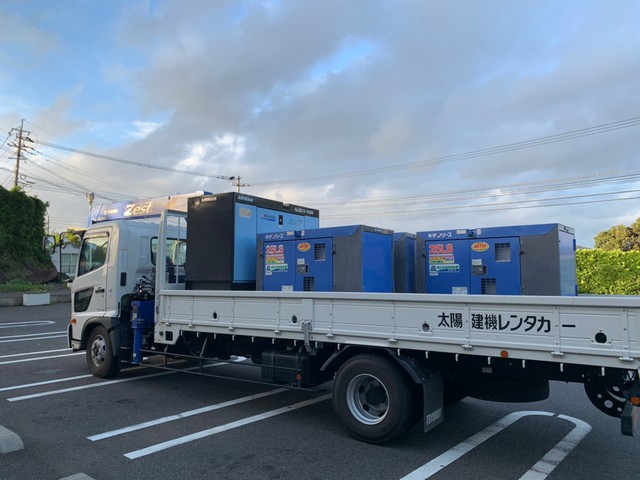 佐世保某所 台風災害停電復旧工事 佐世保某所 台風災害停電復旧工事