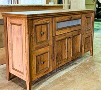 手作りアンティーク調テレビ台