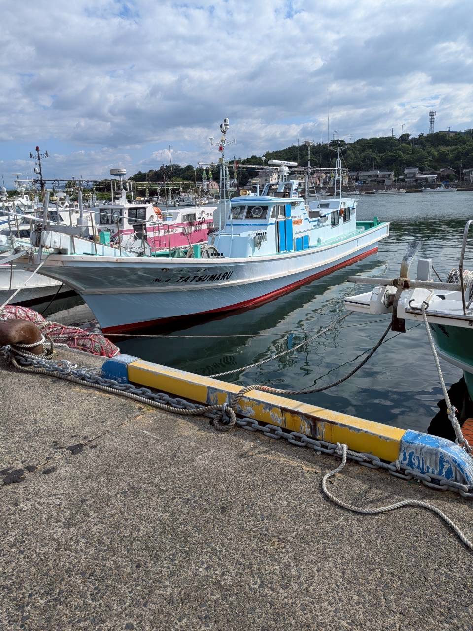 鳥取県・鳥取港(賀露港)の遊漁船「第八達丸」シロイカ釣り 鳥取県・鳥取港(賀露港)の遊漁船「第八達丸」シロイカ釣り