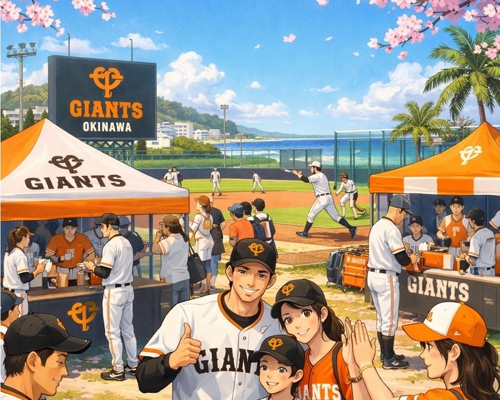読売ジャイアンツ2026 那覇春季キャンプ 運営補助