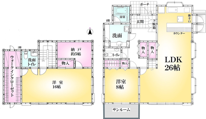 朝倉市美奈宜の杜2丁目