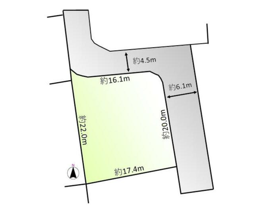 嘉麻市 山野 （天道駅 ） 住宅用地